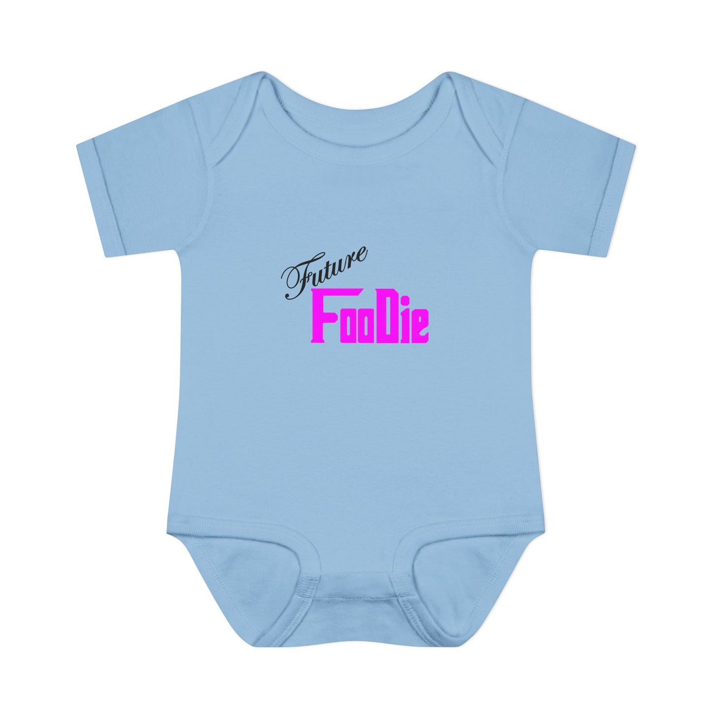 L.O.E.F Future Foodie Toddler Bodysuit (Fuchsia)
