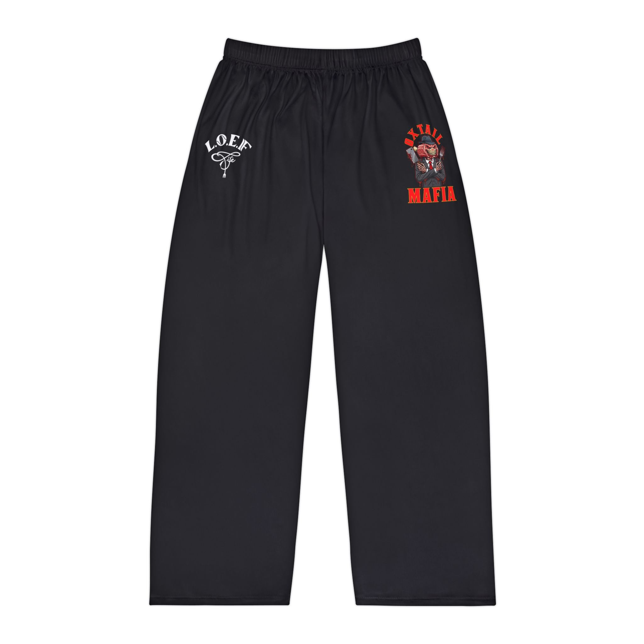 Black Pajamas Pants | Men's Pajamas Pants | L.O.E.F. - LIFE