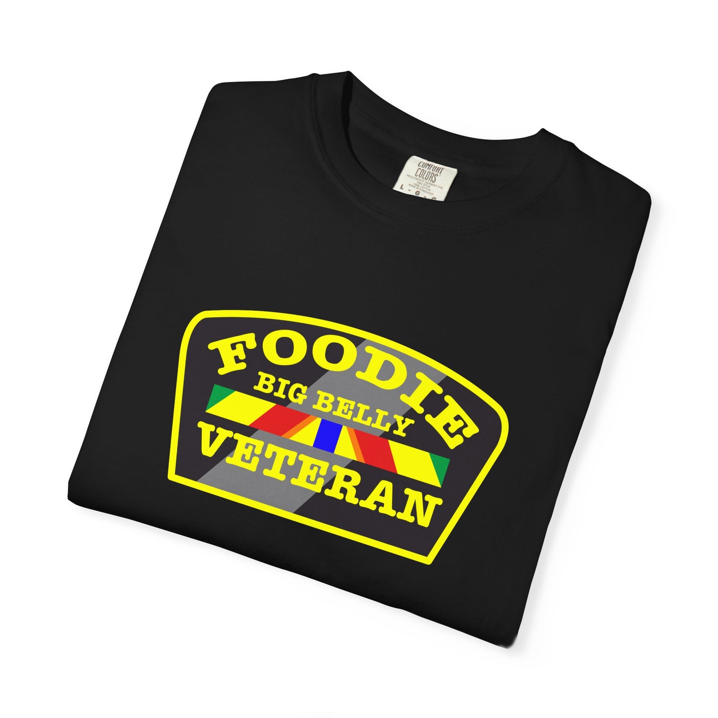 L.O.E.F Foodie Veteran Big Belly Unisex Tee Shirt