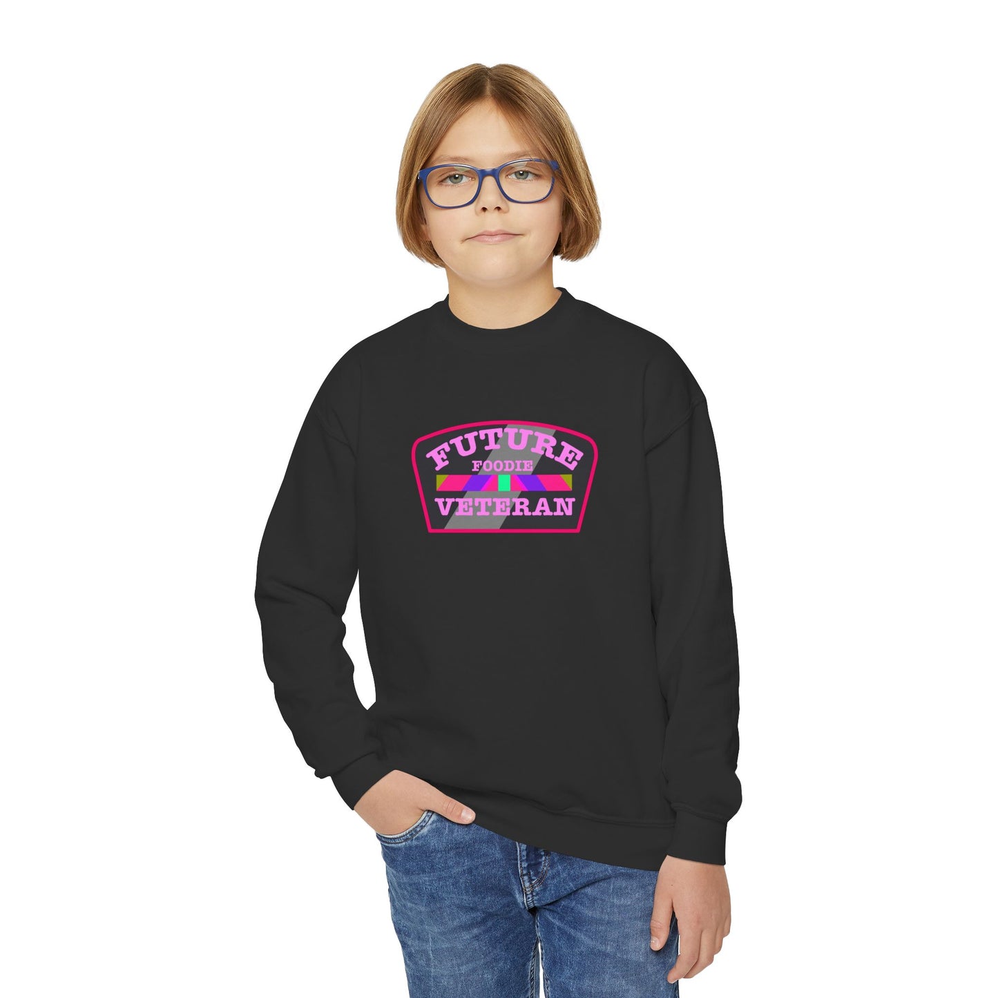 L.O.E.F Young Future Foodie Veteran Sweatshirt (Pink)
