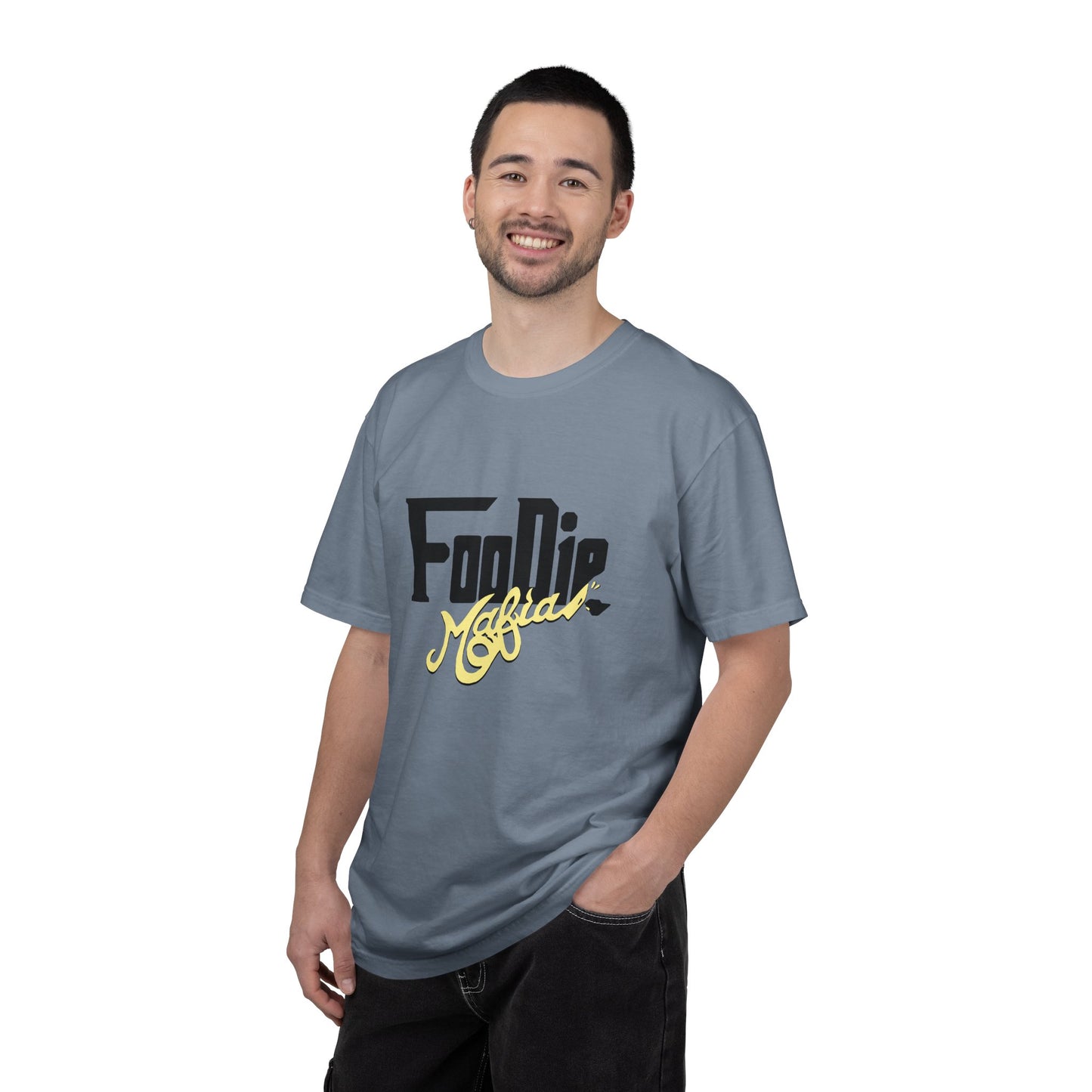 L.O.E.F Foodie Mafia Unisex Tee shirt (Soft Yellow)