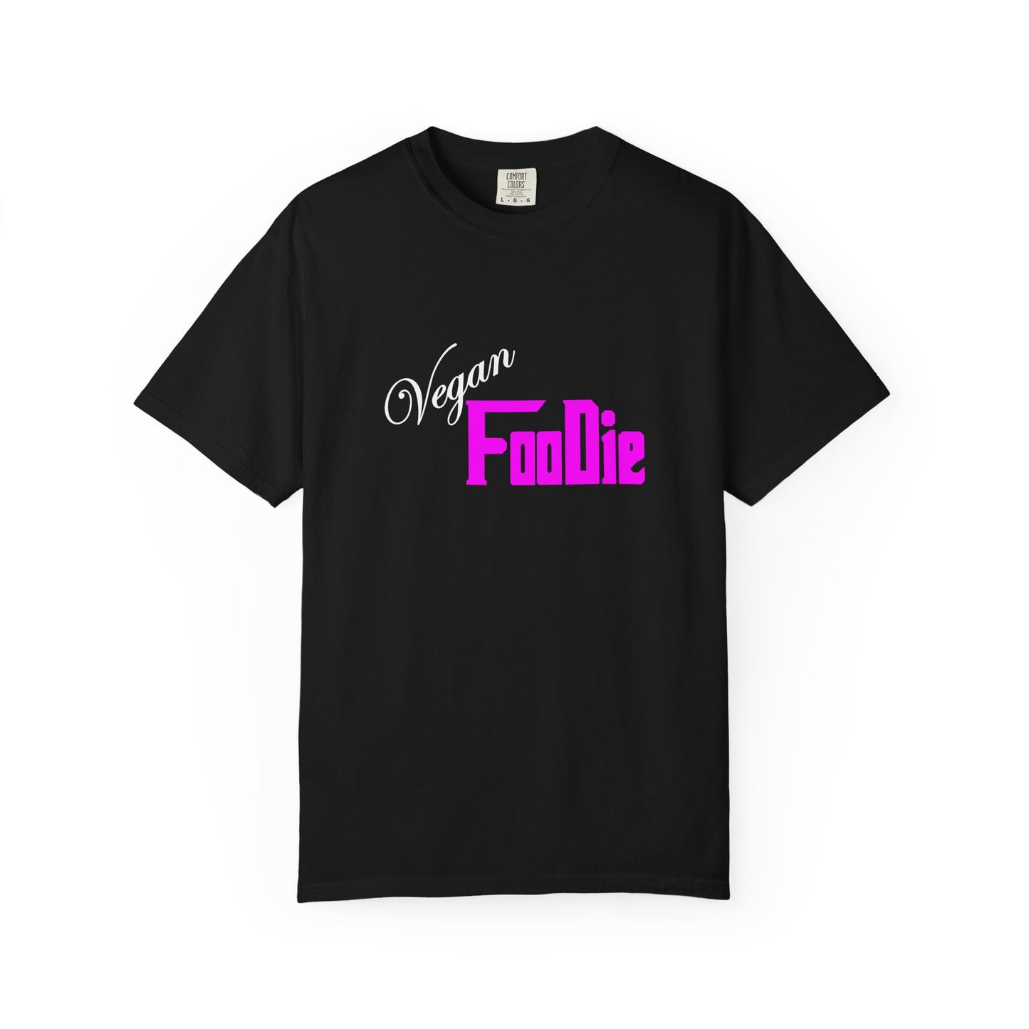 L.O.E.F Unisex Vegan Foodie Tee Shirt (Fuchsia)