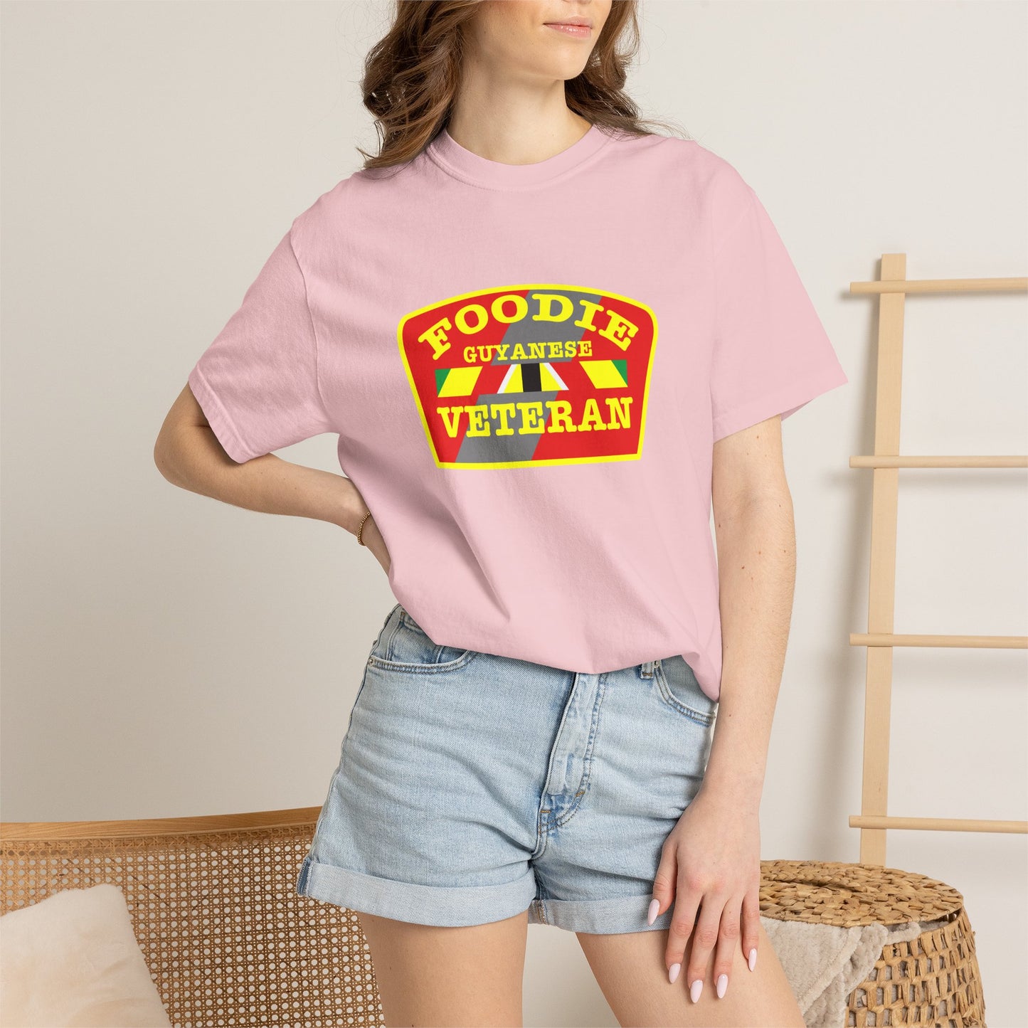 L.O.E.F Foodie Veteran Guyanese Unisex Tee Shirt