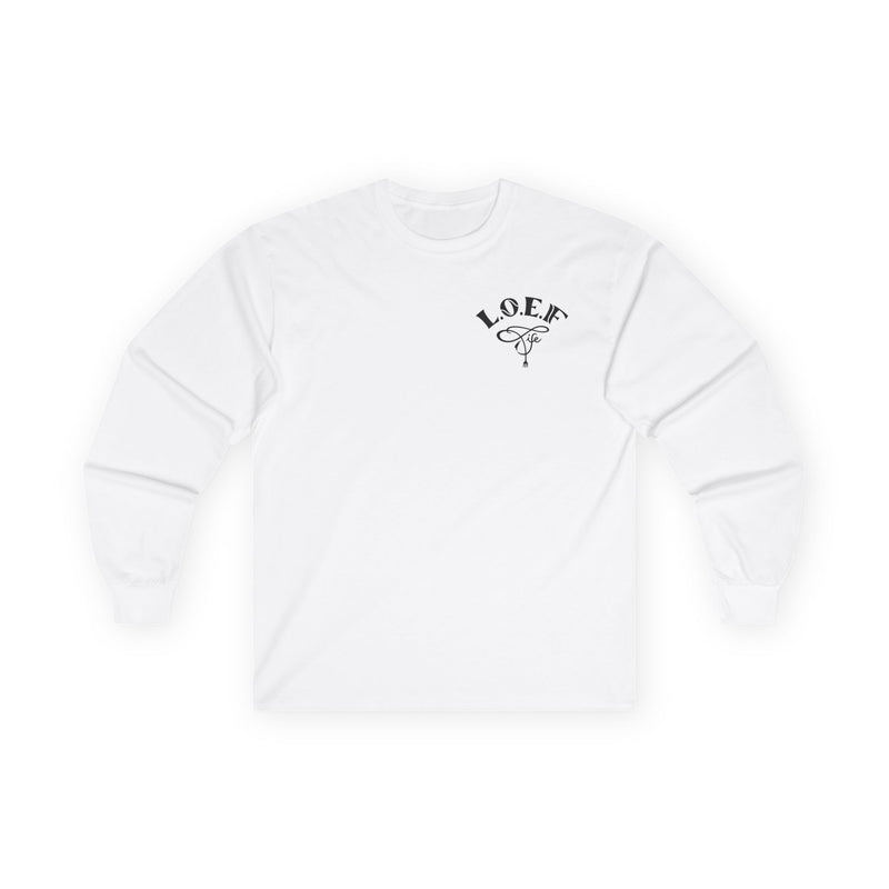 L.O.E.F Foodie 4Life Certified Long Sleeve Tee (Rust)