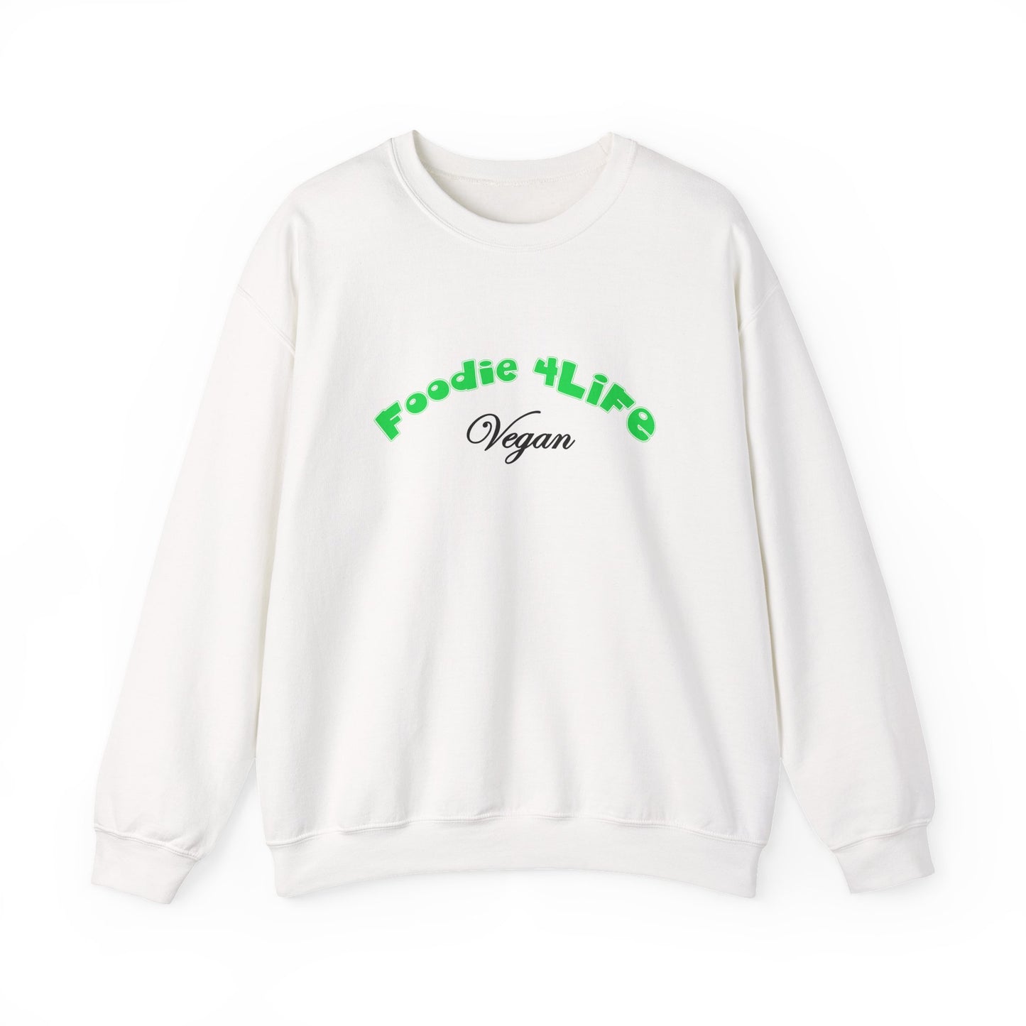 L.O.E.F Foodie 4Life Vegan Unisex Sweatshirt (Machalite Green)
