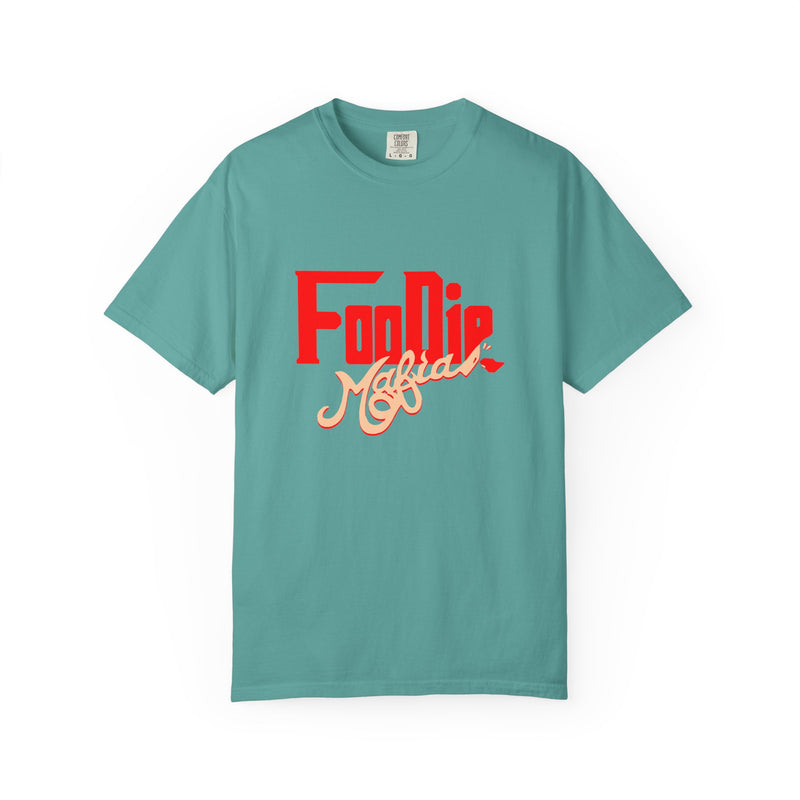 L.O.E.F Red Foodie Mafia Unisex Tee Shirt (Peach)