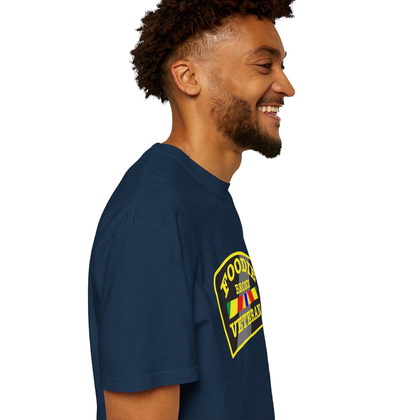 L.O.E.F Foodie Veteran Bronx Unisex Tee Shirt (Yellow)