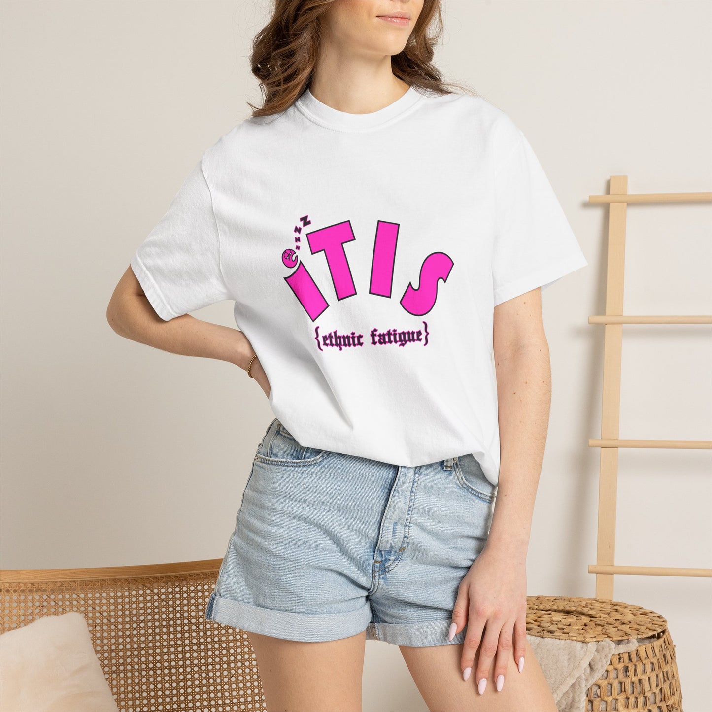 L.O.E.F ITIS Unisex Tee shirt (Pink)