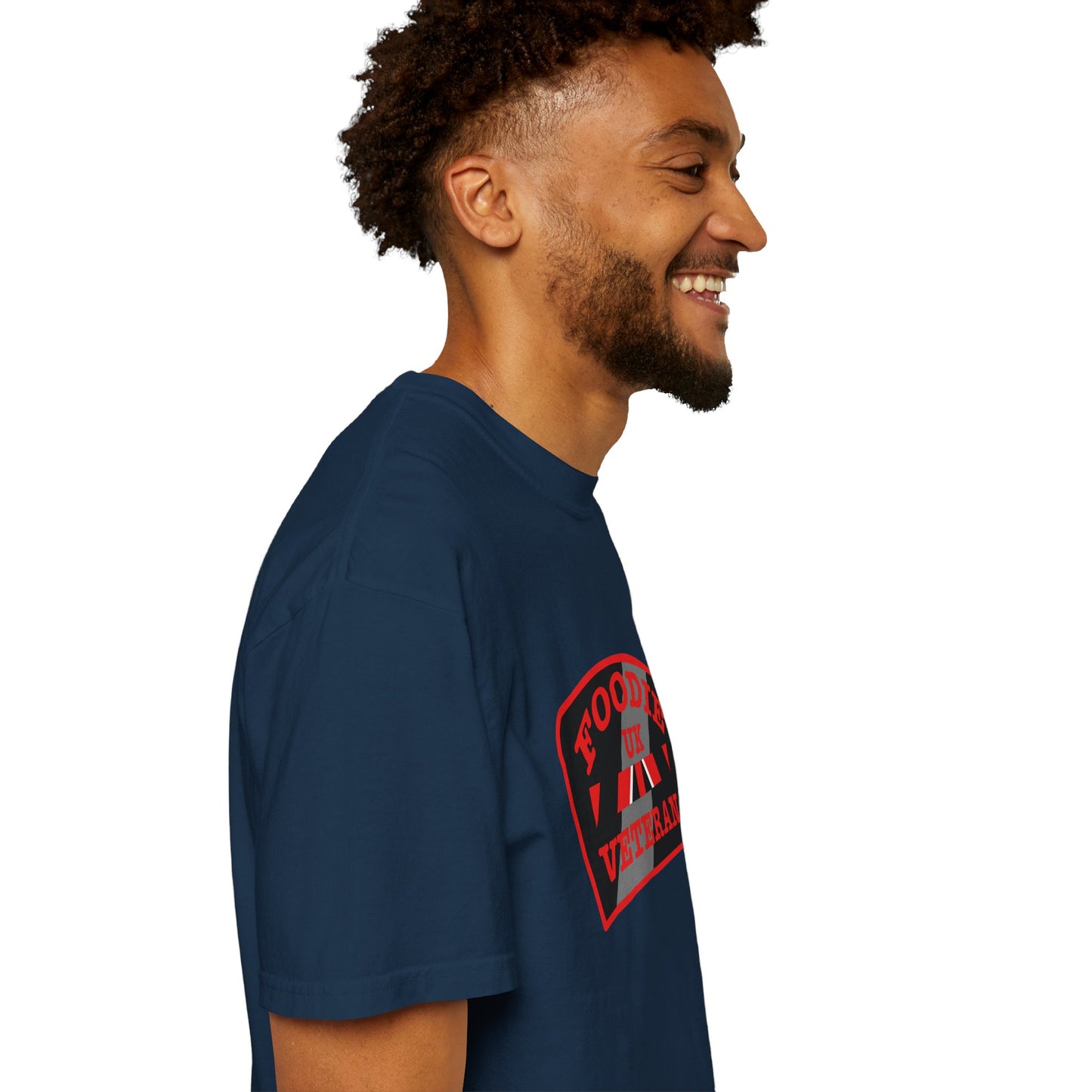 L.O.E.F Foodie Veteran UK Unisex Tee Shirt (Red)
