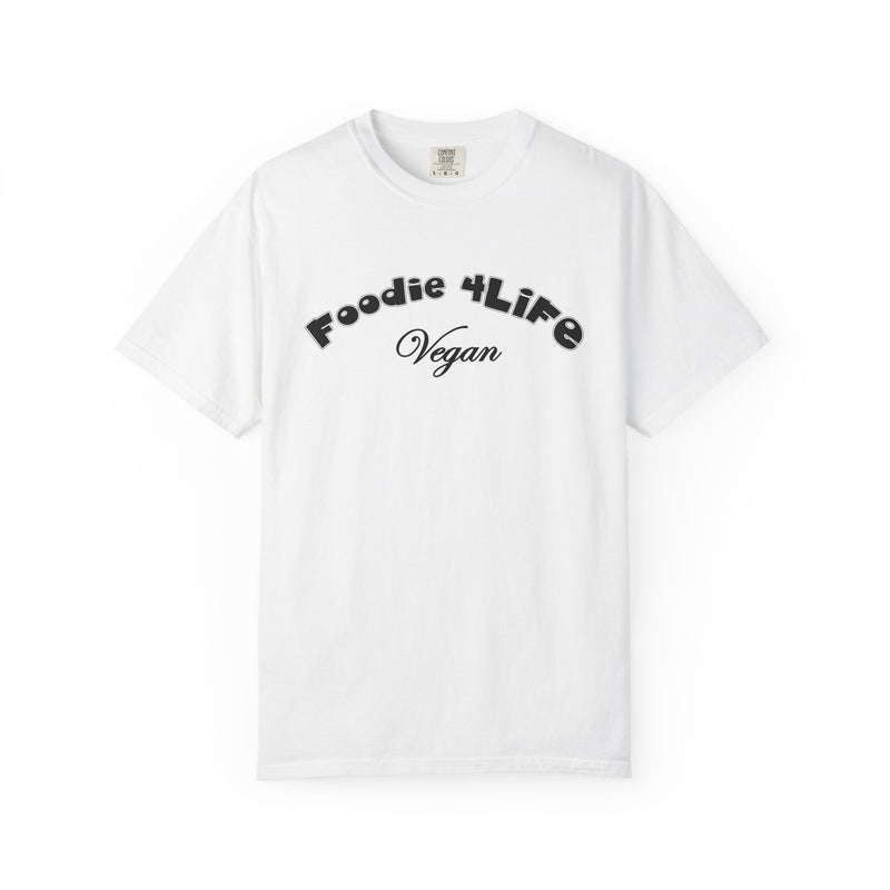 L.O.E.F Foodie 4Life Vegan Unisex Tee Shirt (Black)