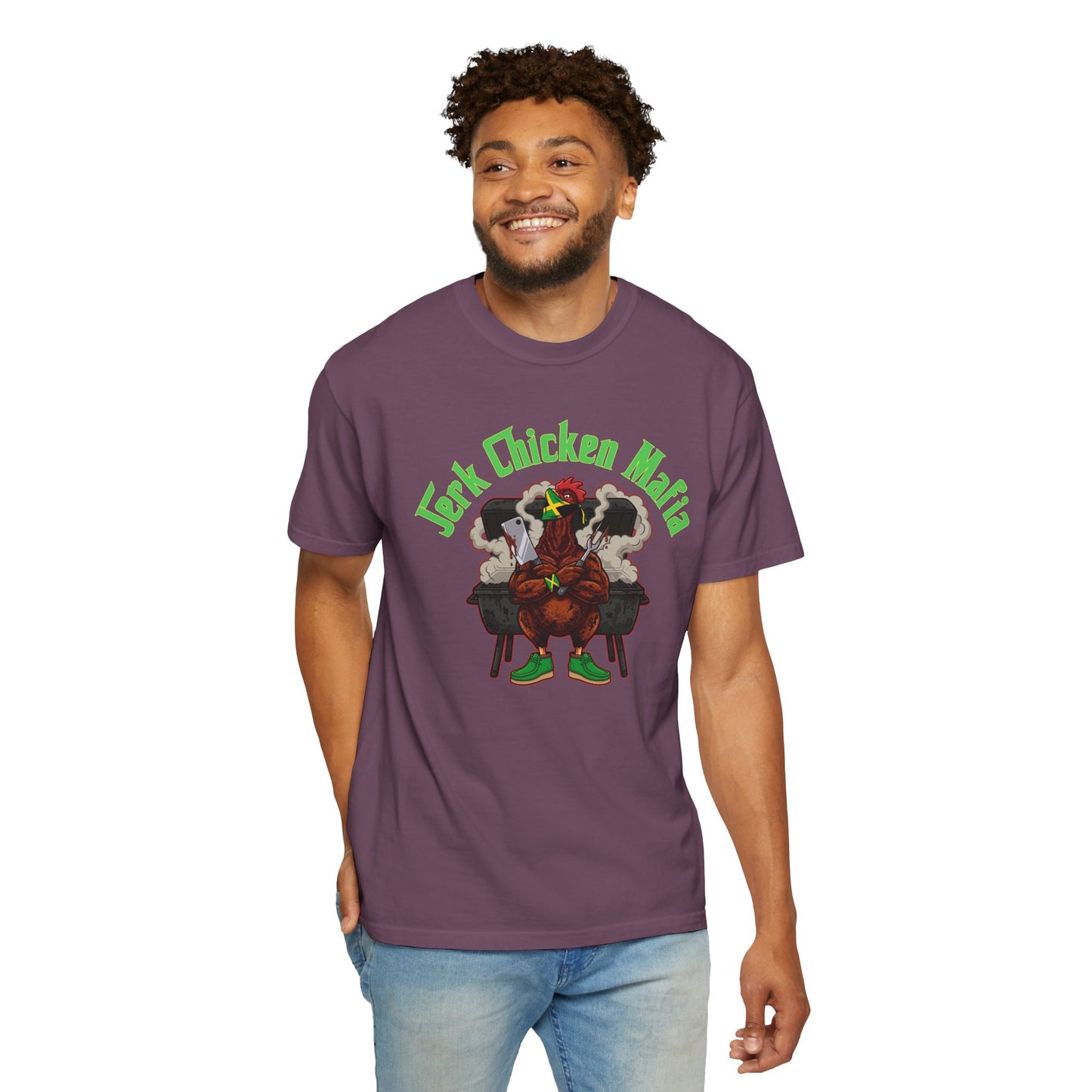 L.O.E.F Jerk Chicken Mafia Unisex Tee Shirt