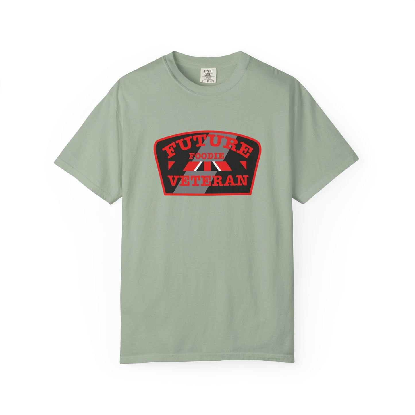 L.O.E.F Future Foodie Veteran Unisex Tee Shirt (Red)