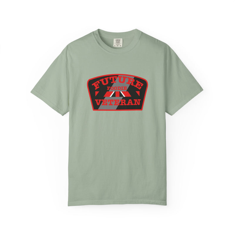 L.O.E.F Future Foodie Veteran Unisex Tee Shirt (Red)