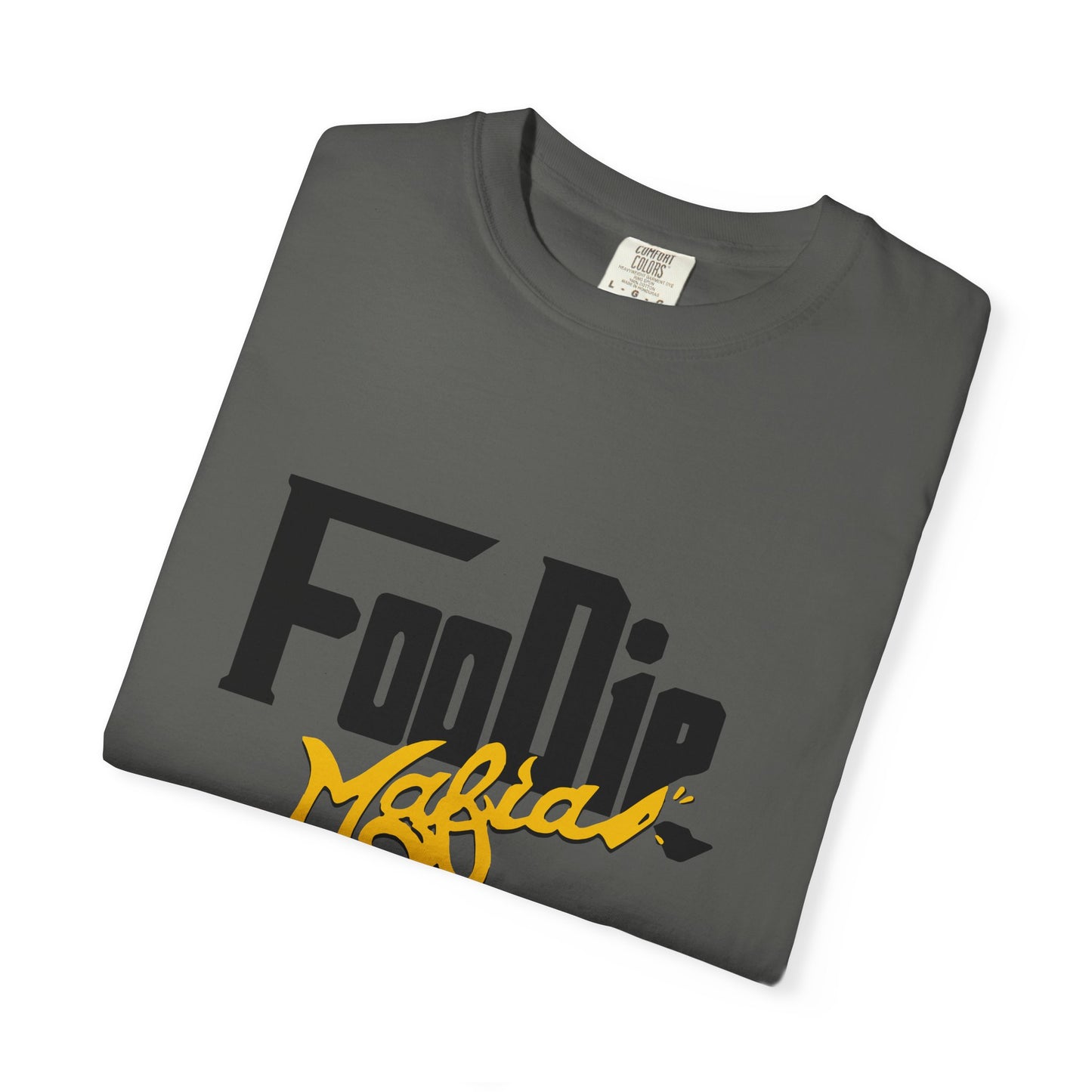 L.O.E.F Foodie Mafia Unisex Tee Shirt (Yellow)