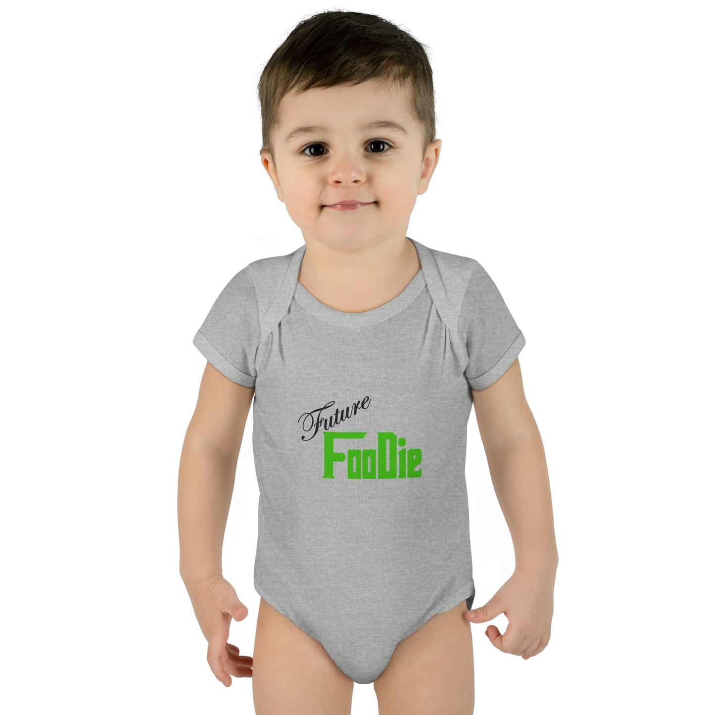 L.O.E.F Future Foodie Toddler Bodysuit (Kelly Green)