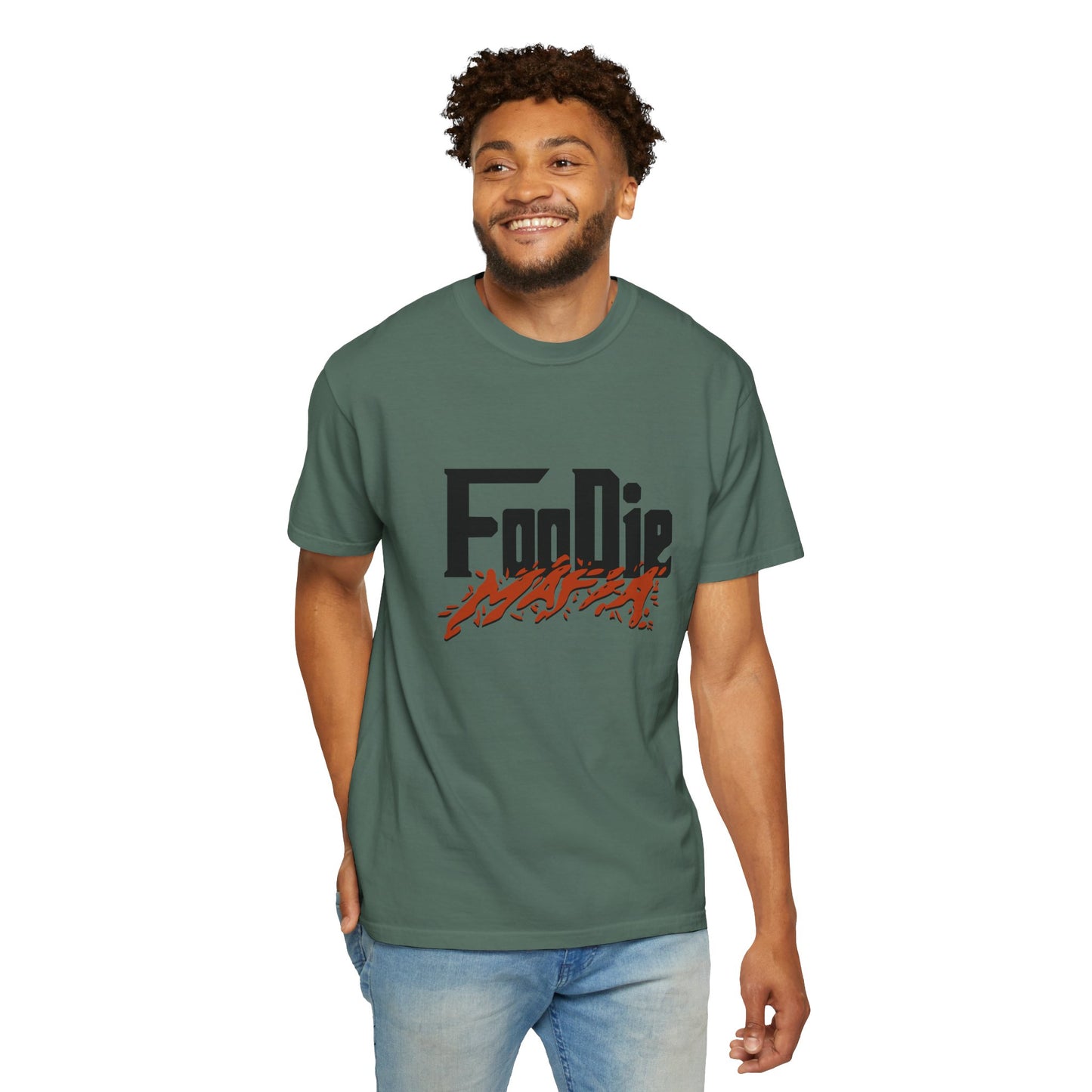 L.O.E.F Foodie Mafia Tee Shirt (Rust)