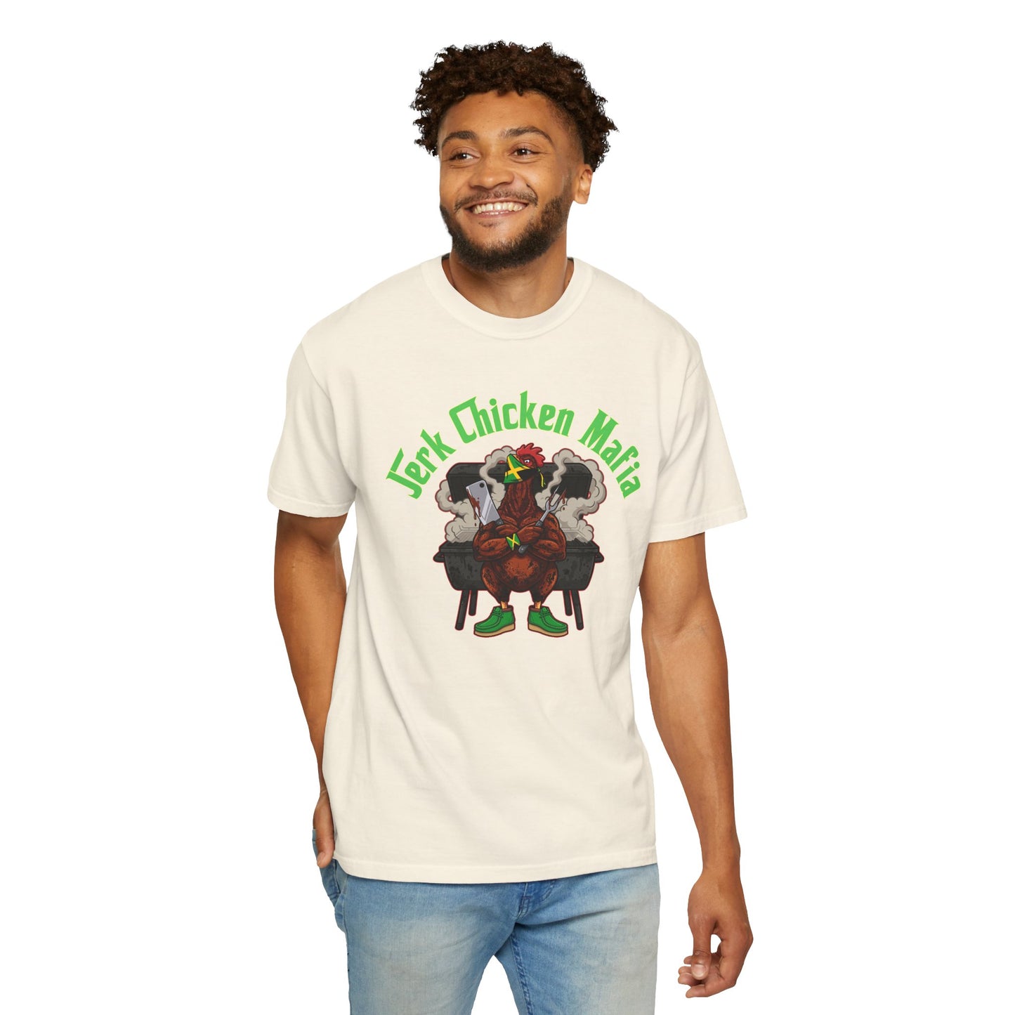 L.O.E.F Jerk Chicken Mafia Unisex Tee Shirt