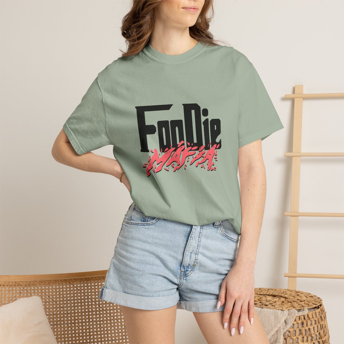 L.O.E.F Foodie Mafia Tee Shirt (Rust)