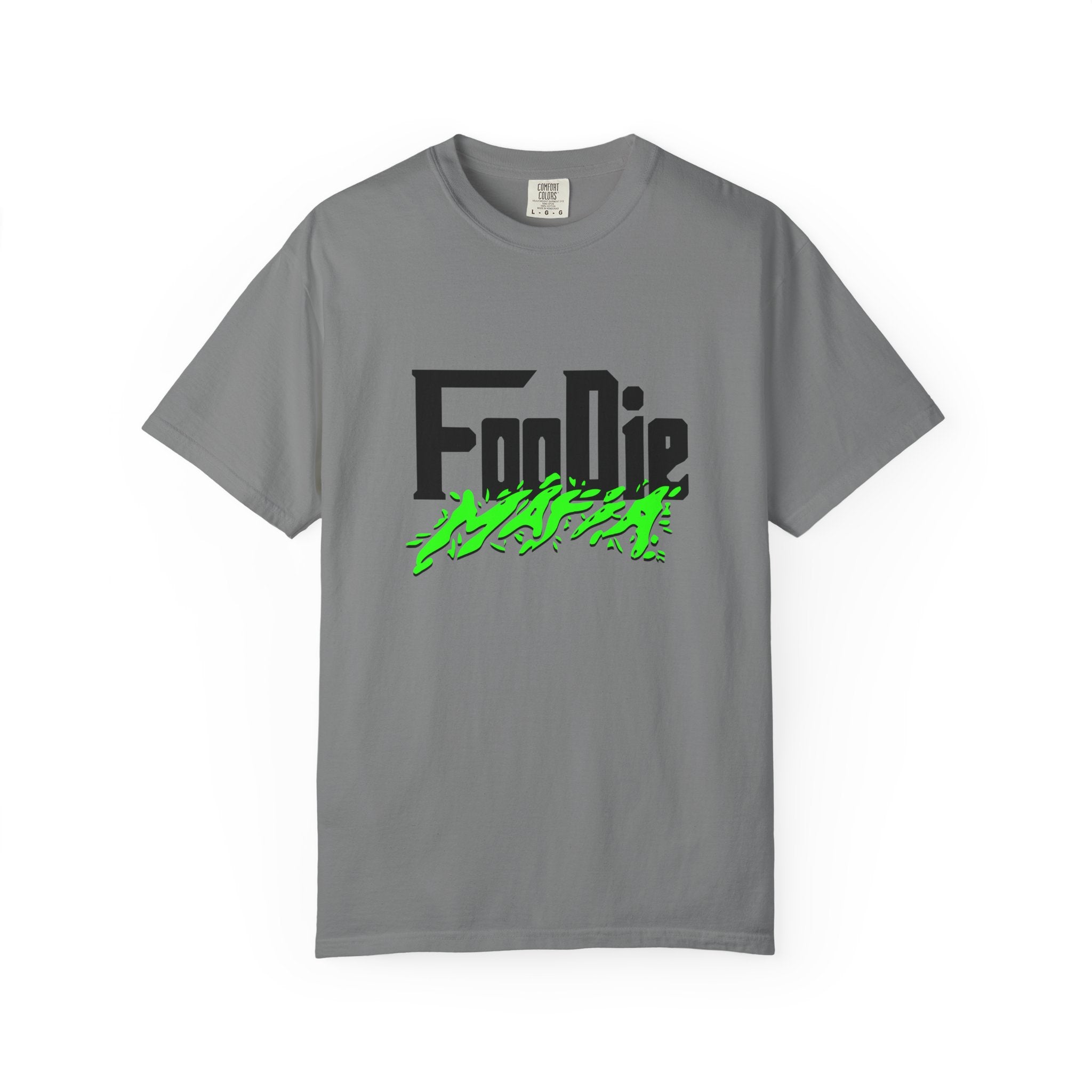 L.O.E.F Foodie Mafia Tee Shirt (Neon Green)