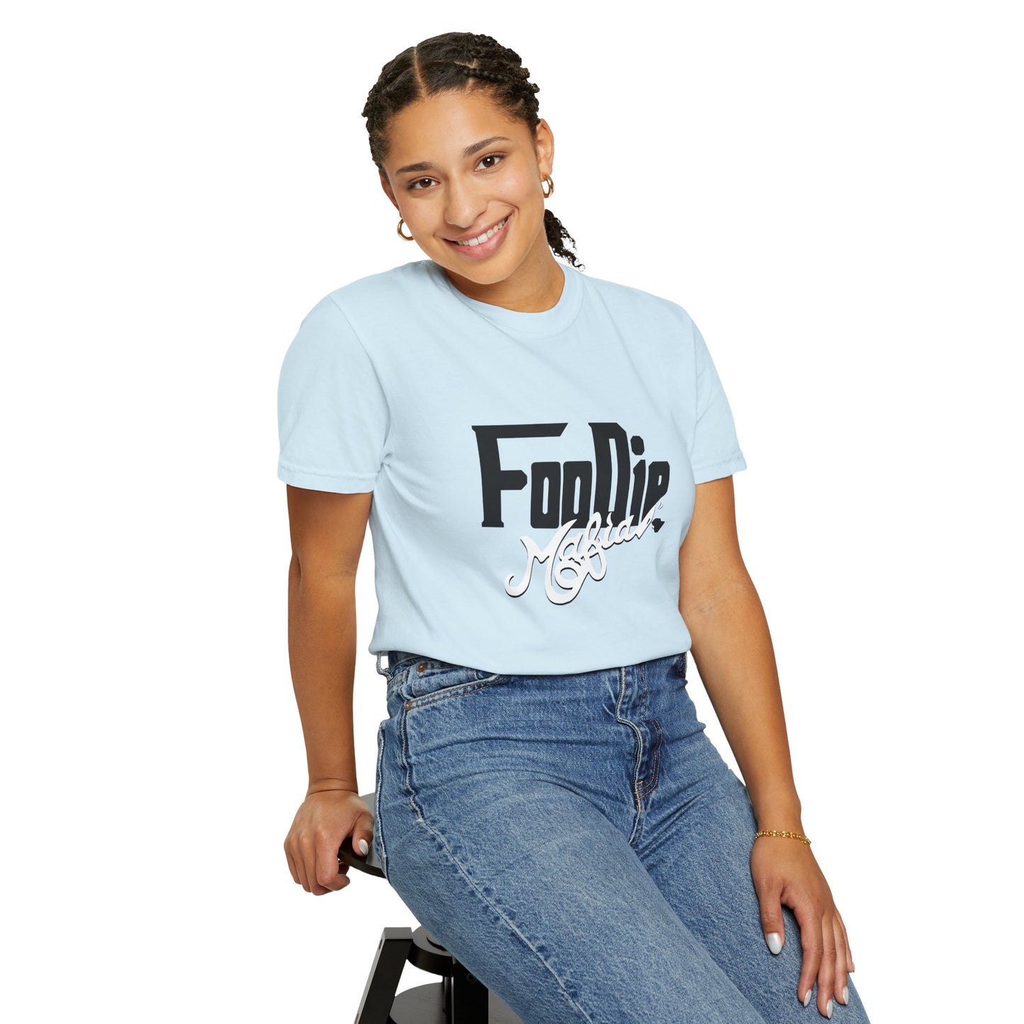 L.O.E.F Foodie Mafia Unisex Tee shirt (White)