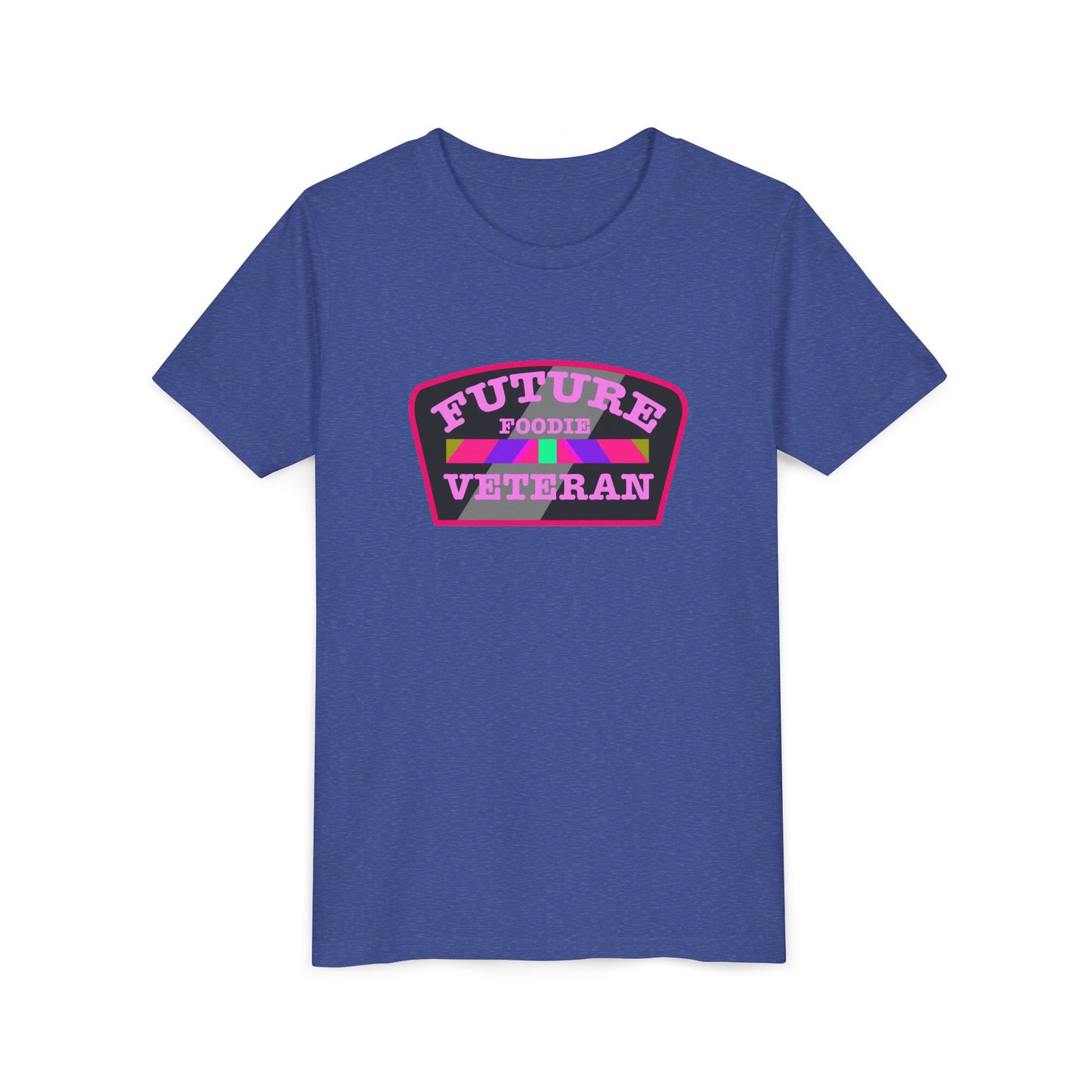 L.O.E.F Future Foodie Veteran Kids Tee Shirt (Pink)