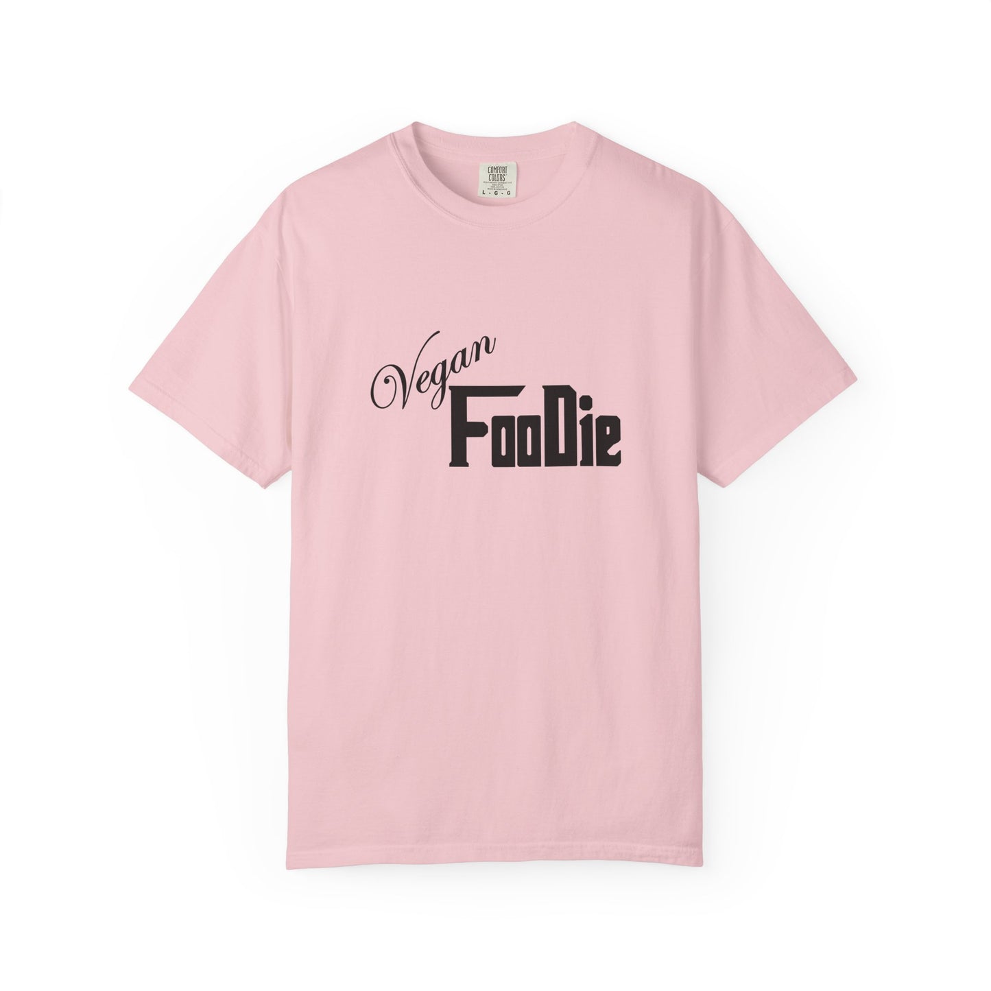 L.O.E.F Unisex Vegan Foodie Tee Shirt (Black)