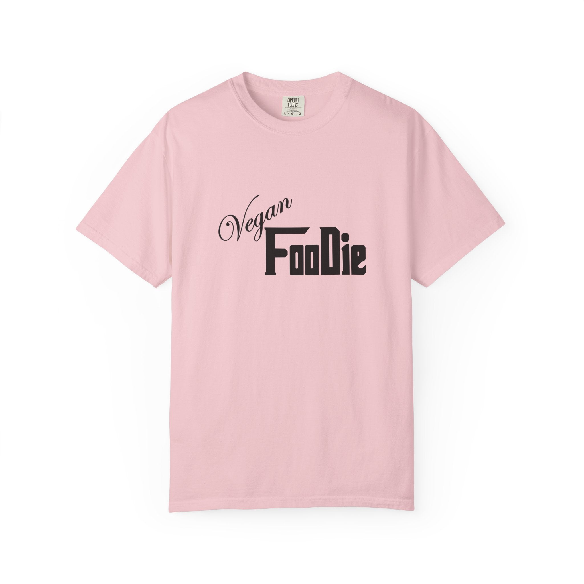 L.O.E.F Unisex Vegan Foodie Tee Shirt (Black)