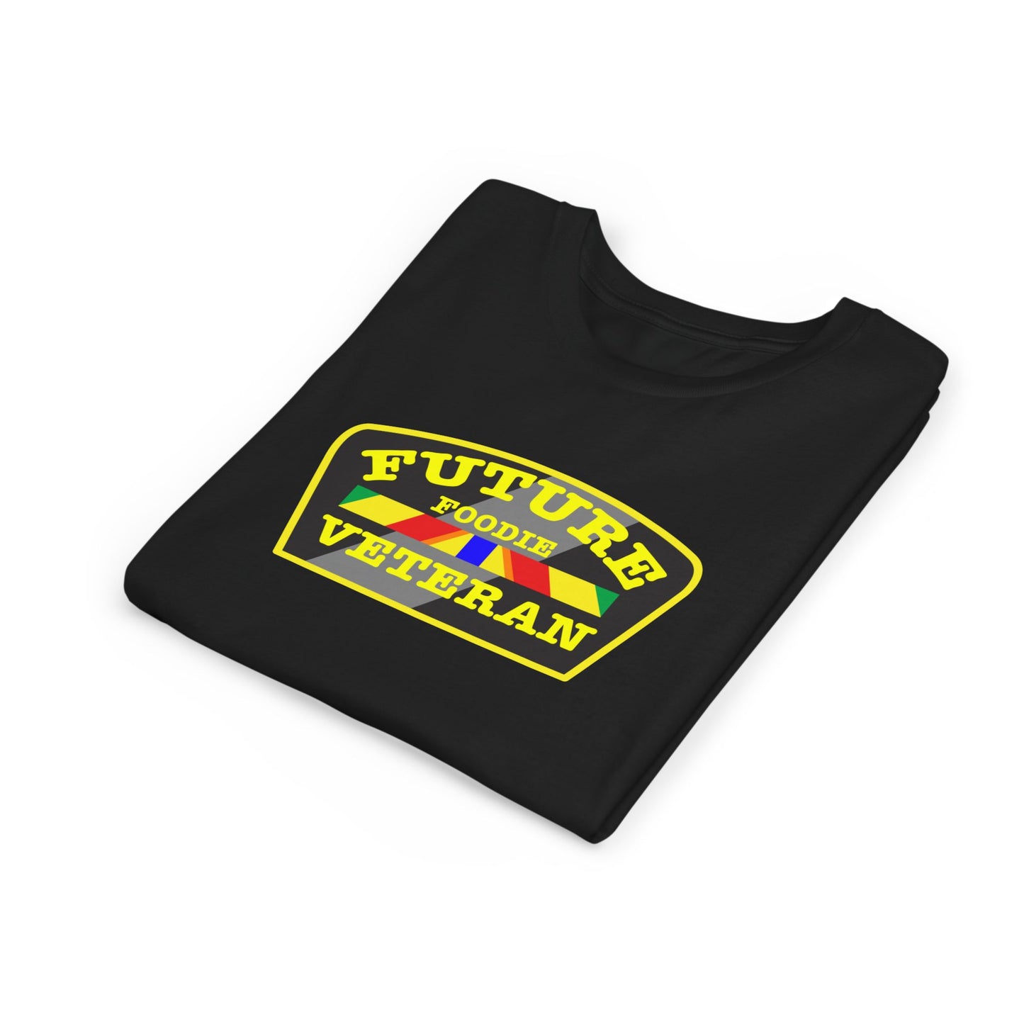 L.O.E.F Future Foodie Veteran Kids Tee Shirt (Yellow)