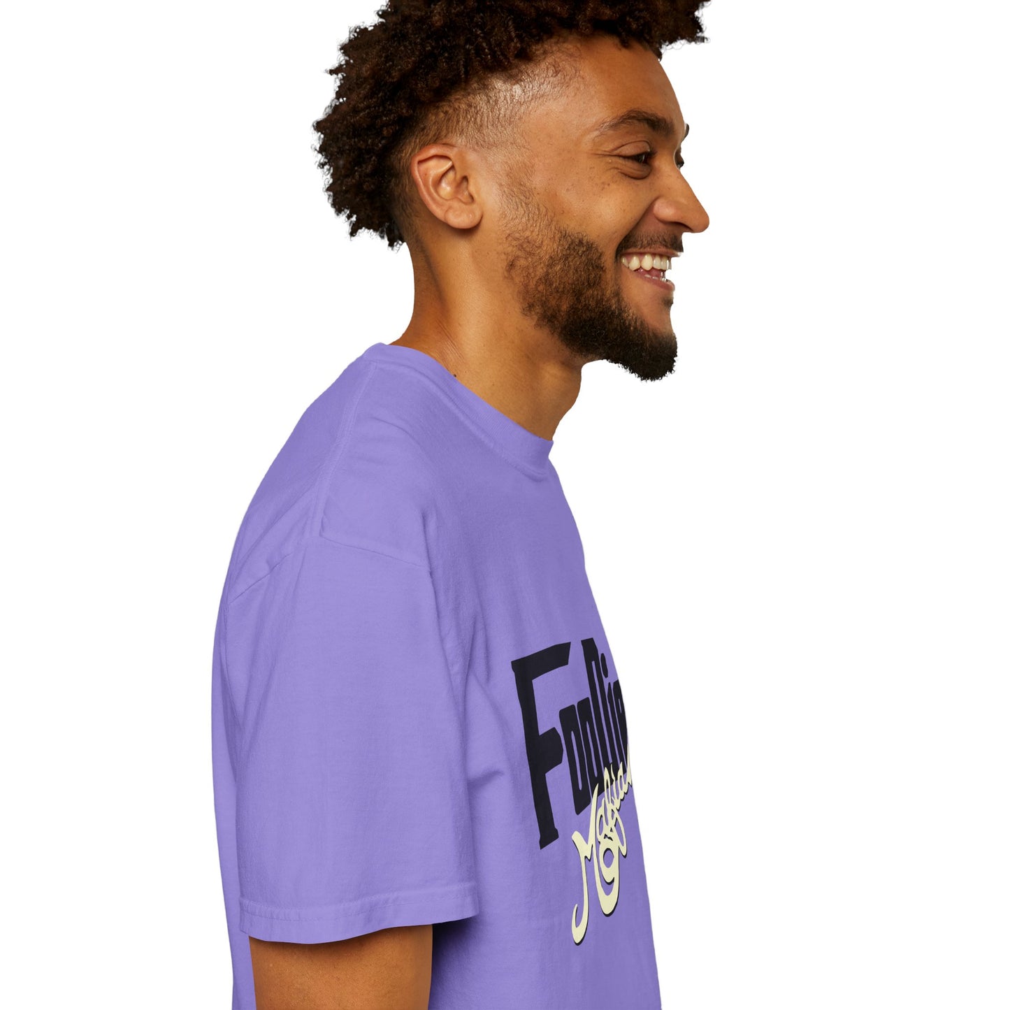 L.O.E.F Foodie Mafia Unisex Tee shirt (Cream)