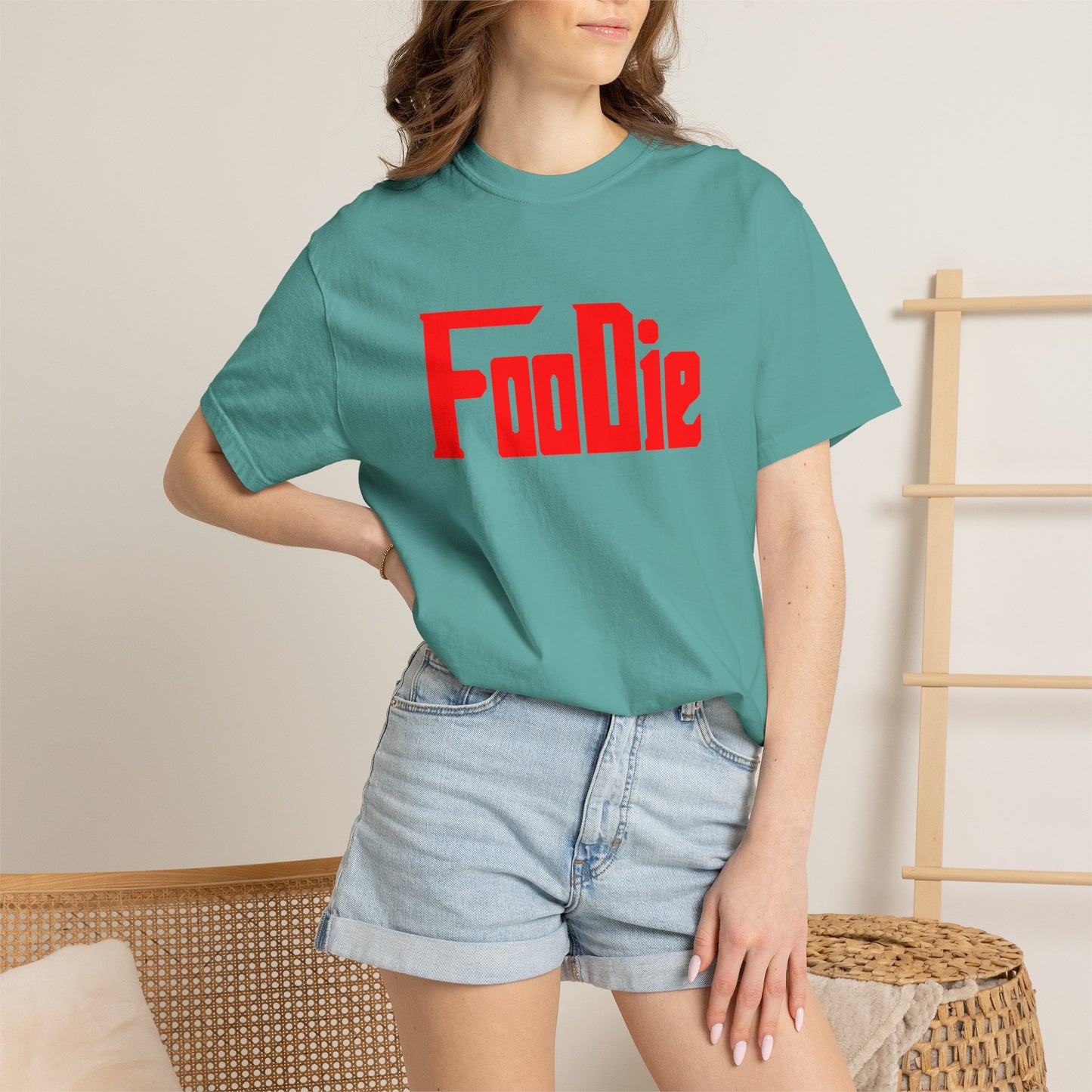 L.O.E.F Foodie Unisex Tee Shirt (Fiery Red)