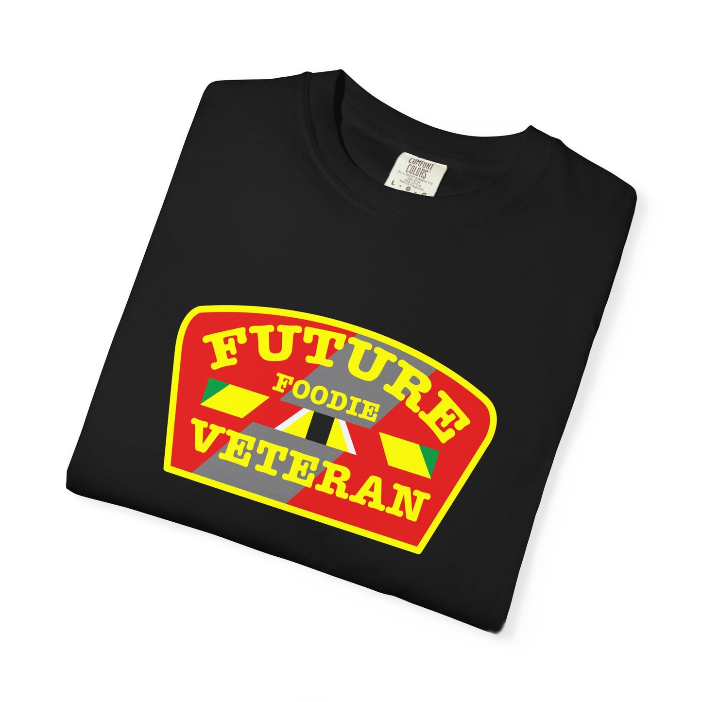 L.O.E.F Future Foodie Veteran Unisex Tee Shirt (Yellow)