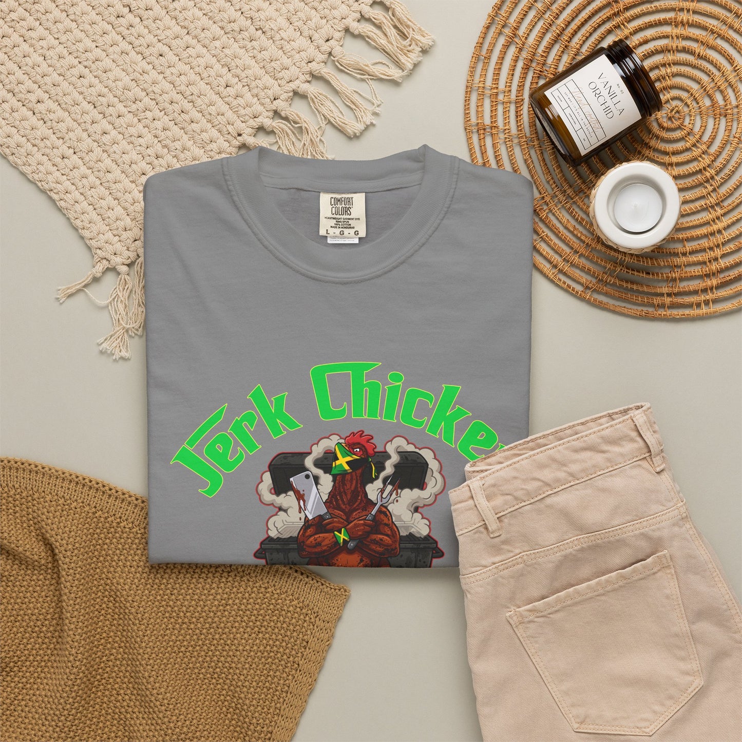 L.O.E.F Jerk Chicken Mafia Unisex Tee Shirt