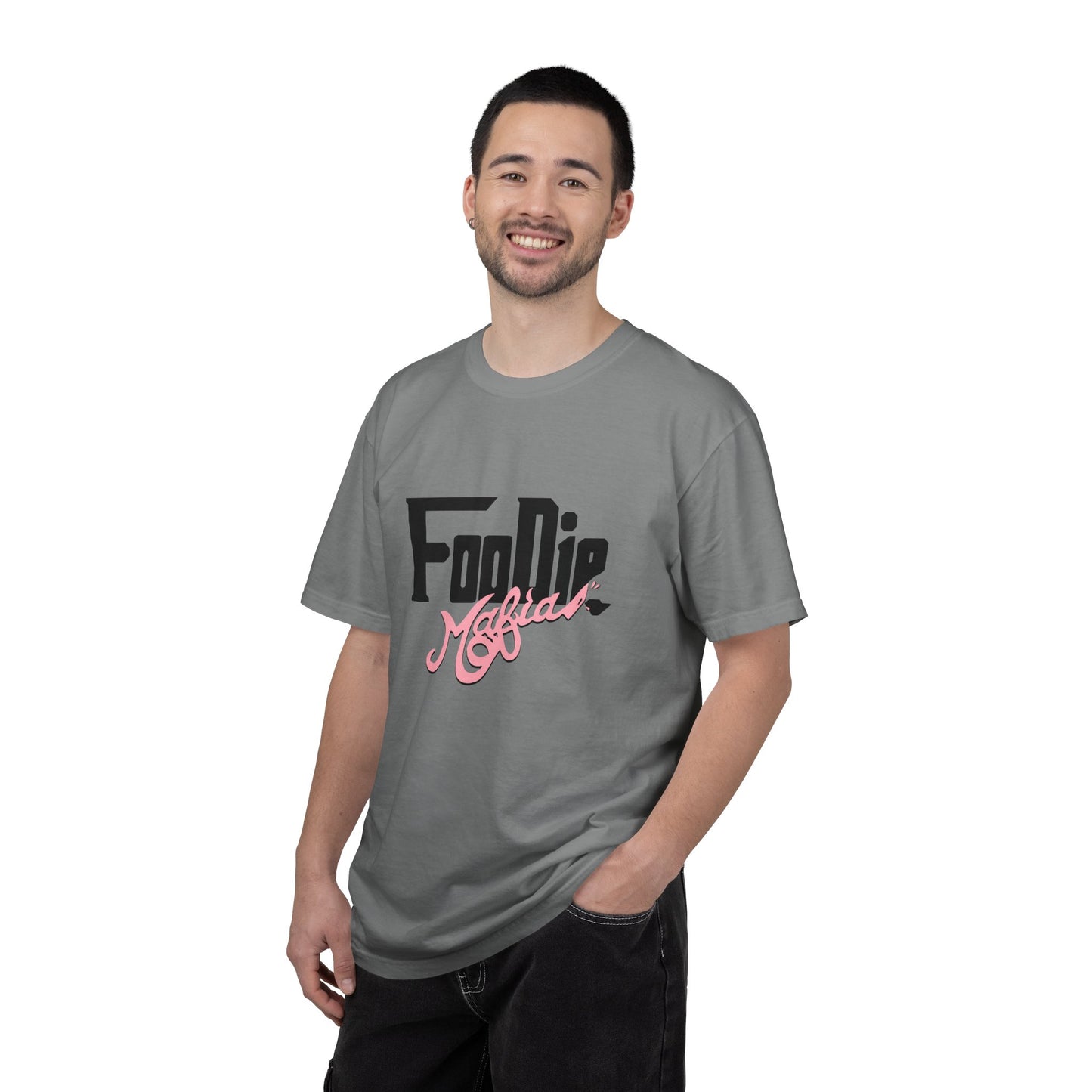 L.O.E.F Foodie Mafia Unisex Tee shirt (Soft Pink)