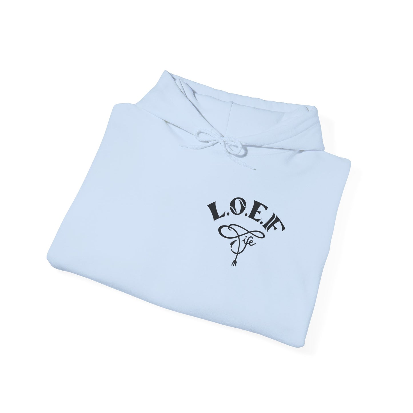 L.O.E.F Foodie 4Life Vegan Hoodie (Fuchsia)