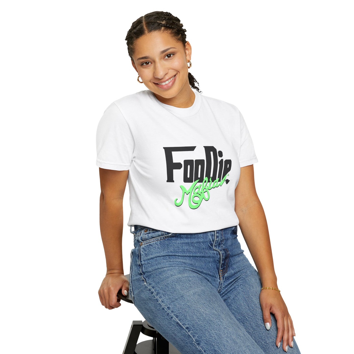 L.O.E.F Foodie Mafia Unisex Tee shirt (Mint Green)