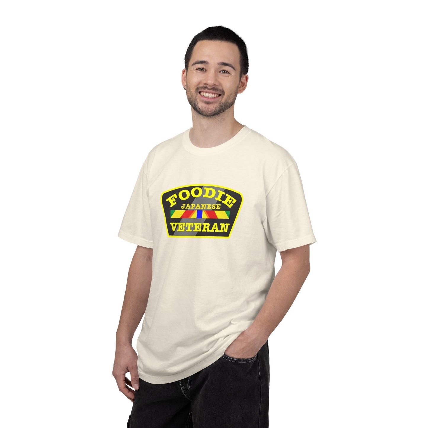 Foodie Veteran Japanese Flag T-Shirt