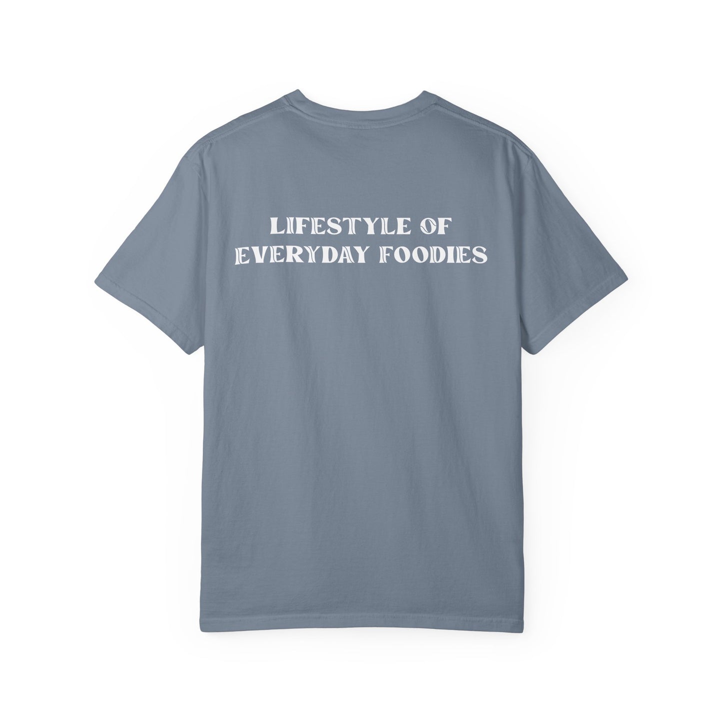L.O.E.F LIFESTYLE OF EVERYDAY FOODIES Unisex Tee Shirt (White)