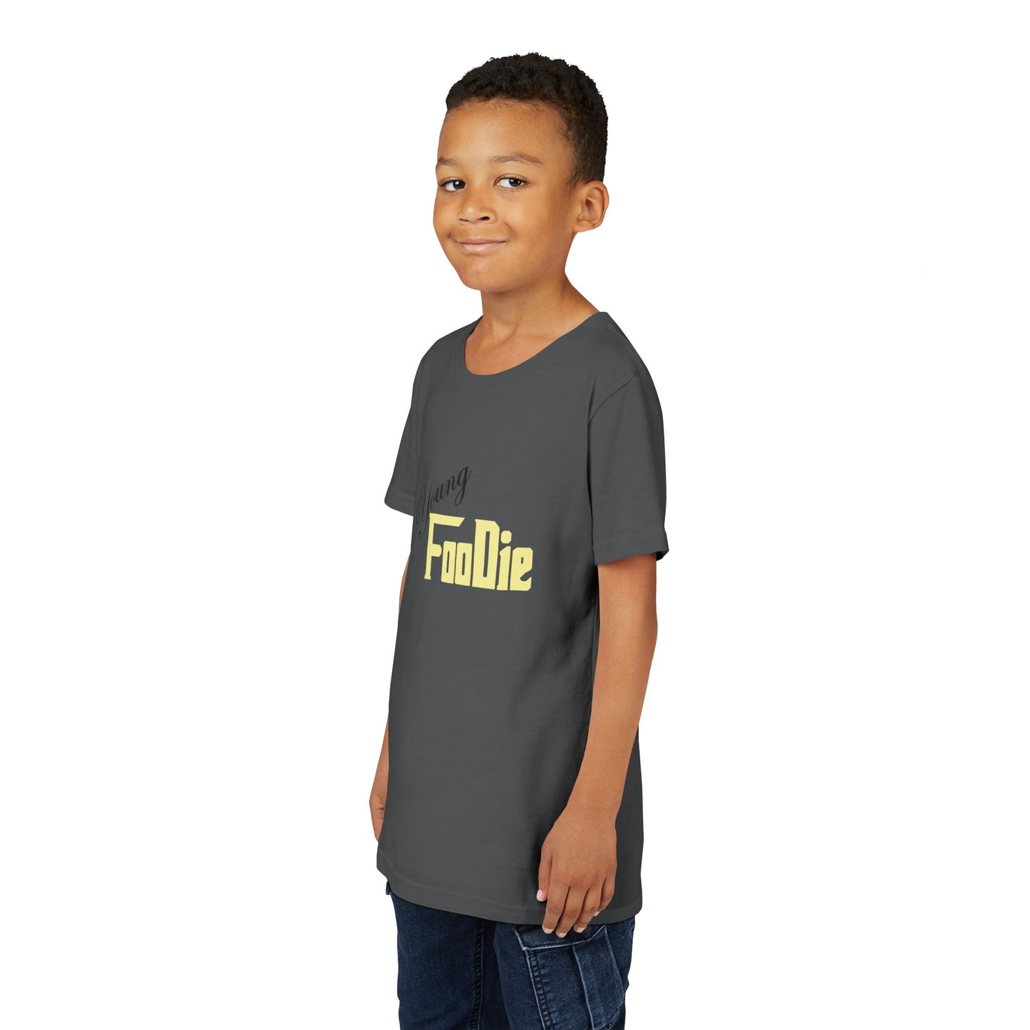 L.O.E.F White Young Foodie Kids Short Sleeve Tee