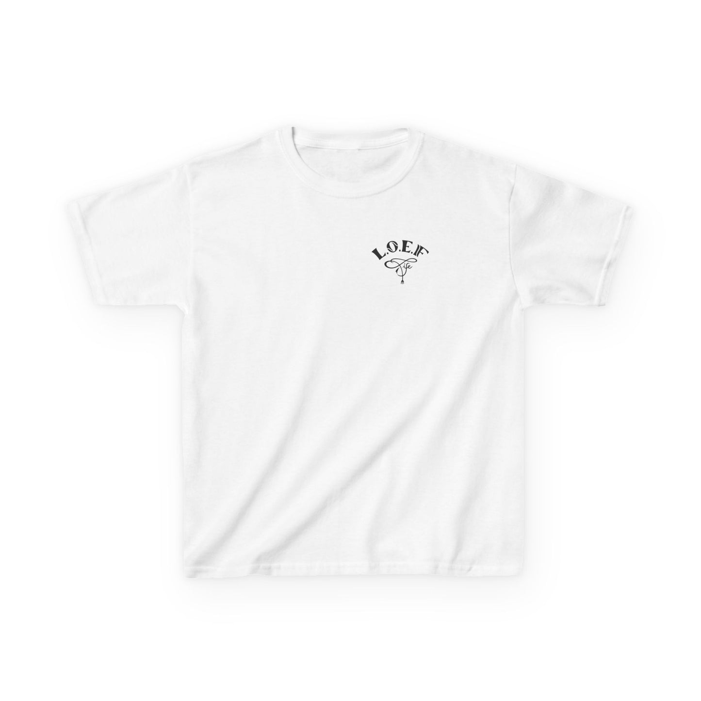 L.O.E.F Foodie 4Life Young Tee Shirt  (Dark Blue)