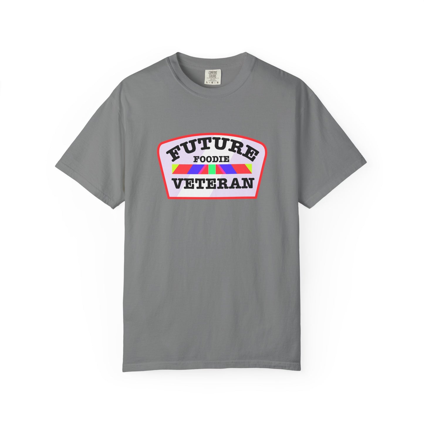 L.O.E.F Future Foodie Veteran Unisex Tee Shirt (Soft Pink)