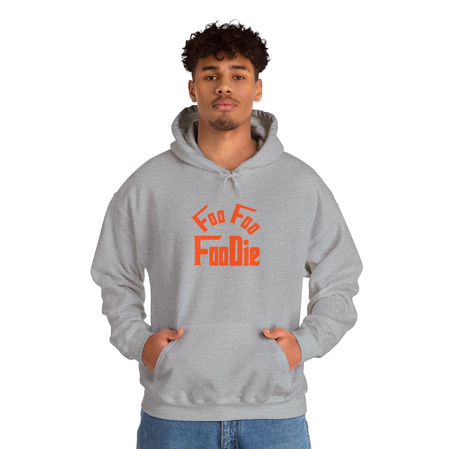 L.O.E.F Unisex Hooded Sweatshirt (Neon Orange)