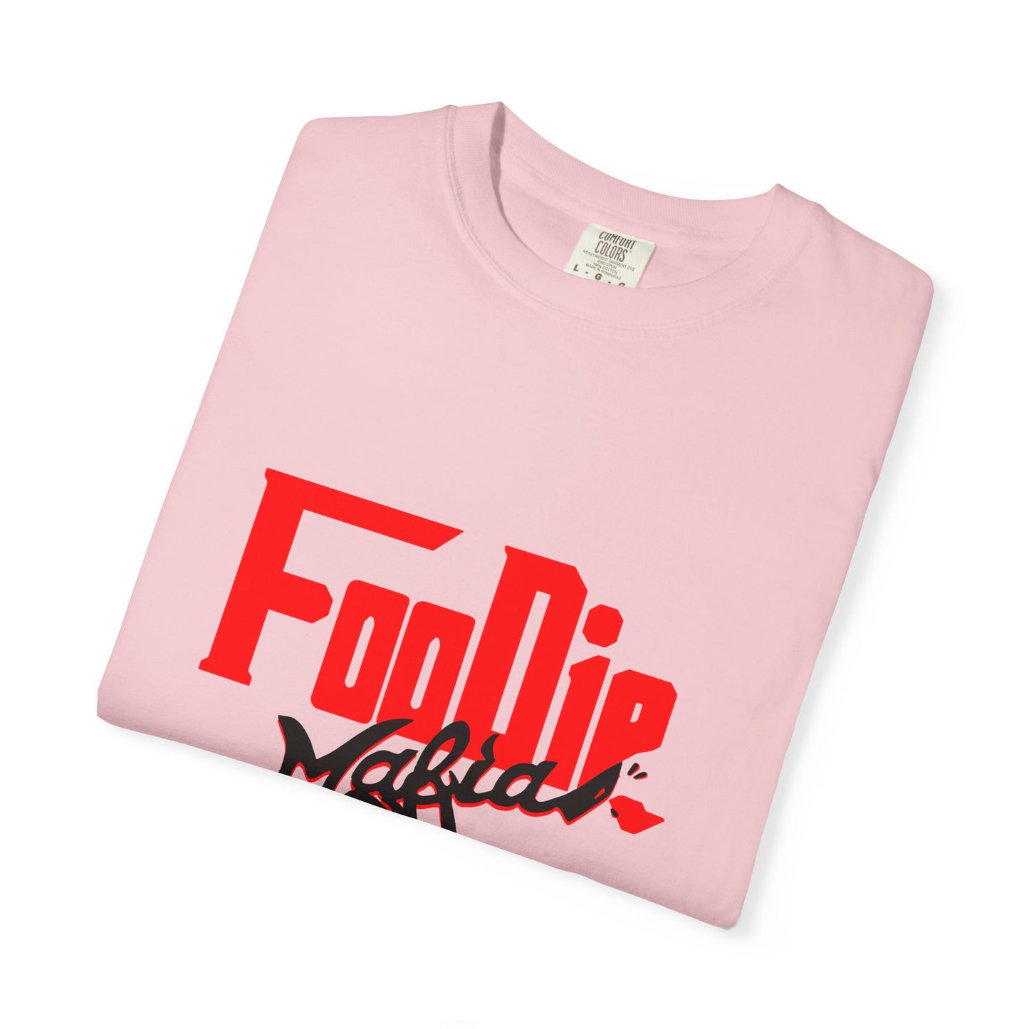 L.O.E.F Red Foodie Mafia Unisex Tee shirt (Black)