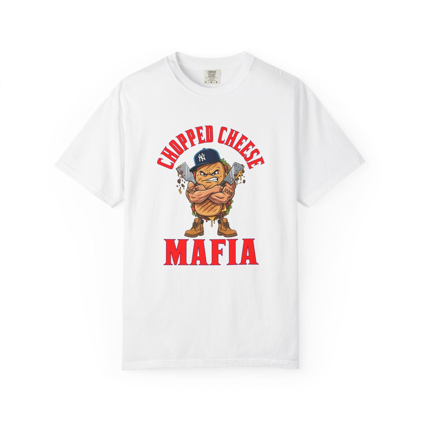 L.O.E.F Mafia Chopped Cheese Unisex Tee Shirt (Red)