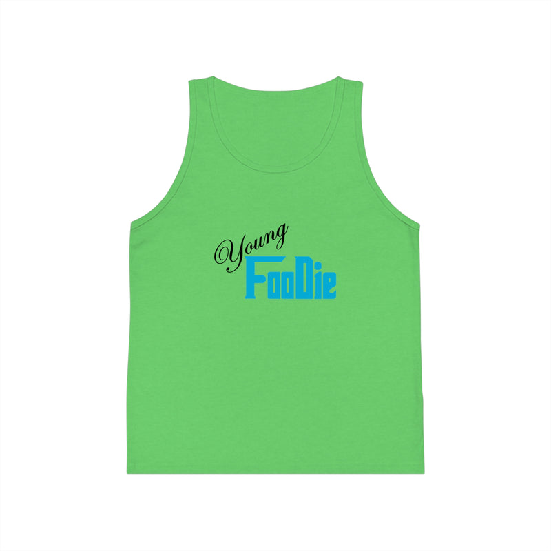 L.O.E.F Young Foodie Kid Tank Top (Neon Blue)