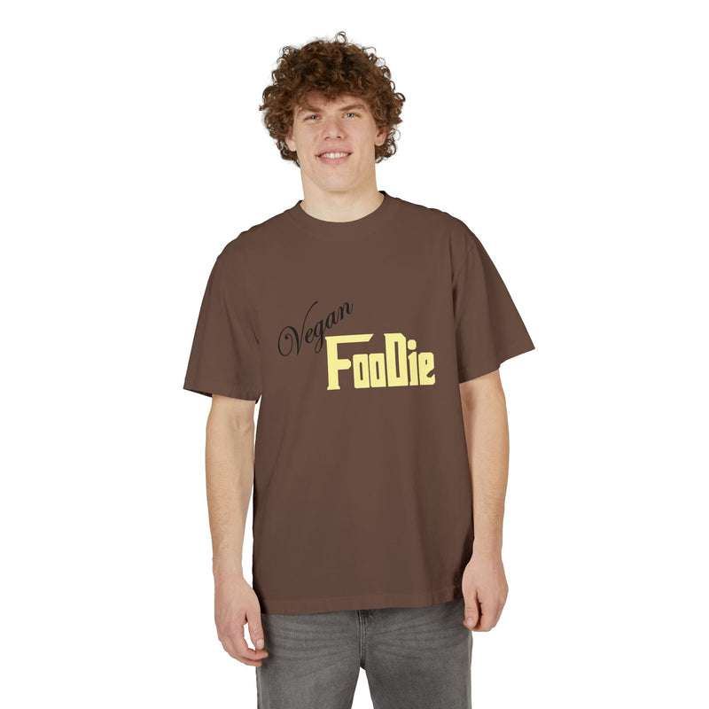 L.O.E.F Unisex Vegan Foodie Tee Shirt (Light Yellow)