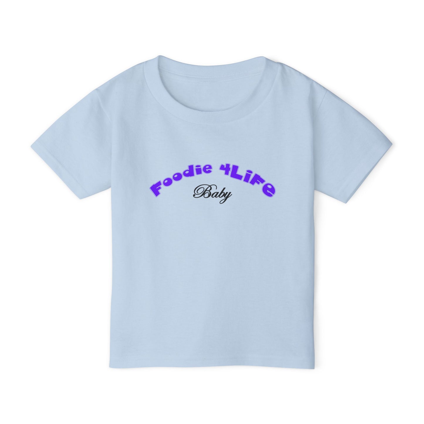 L.O.E.F Foodie 4Life Baby Tee Shirt  (Violet)