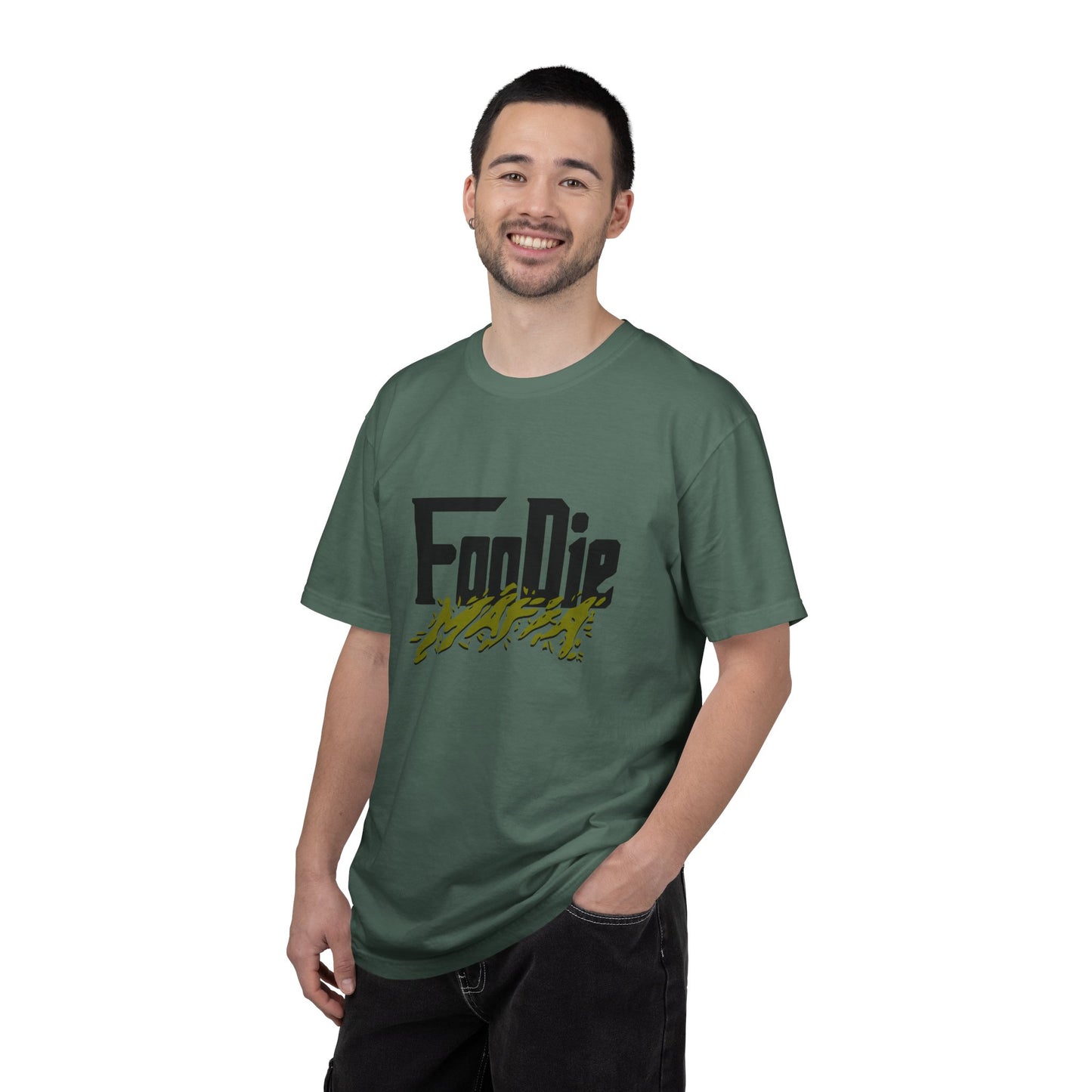 L.O.E.F Foodie Mafia Tee Shirt (Olive Green)