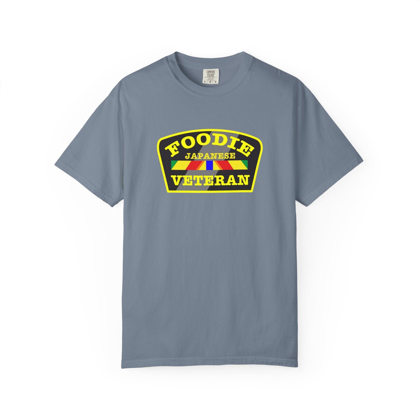 Foodie Veteran Japanese Flag T-Shirt