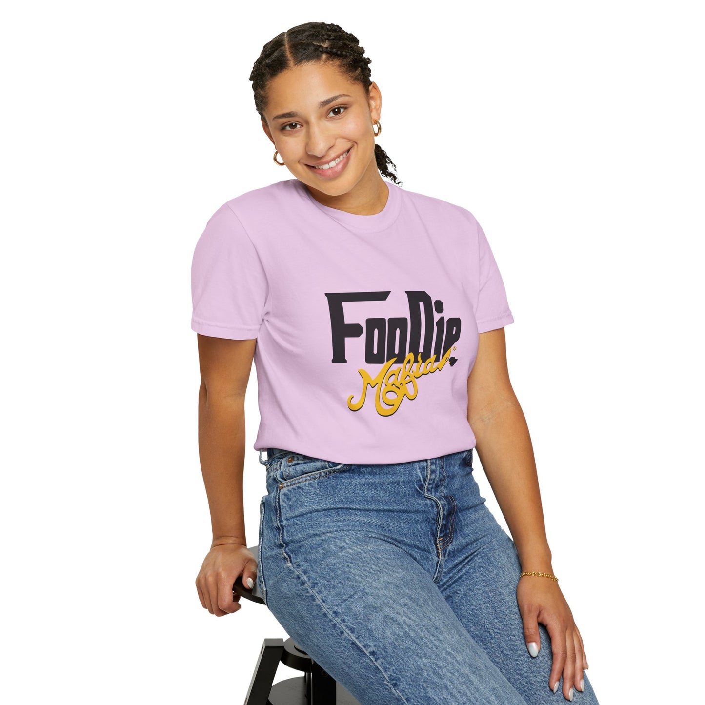 L.O.E.F Foodie Mafia Unisex Tee Shirt (Yellow)