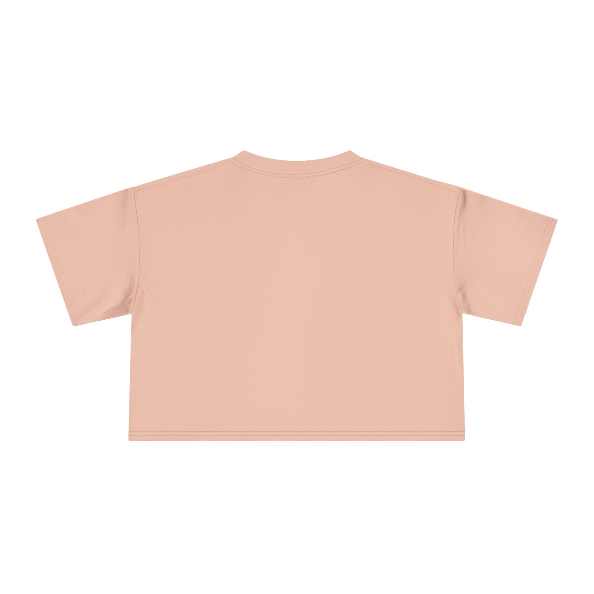 L.O.E.F Women Vegan Foodie Crop Tee (White)